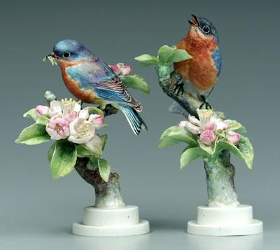 Two Doughty bird figurines: