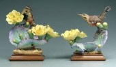 Two Doughty bird figurines: ca