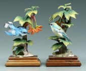 Two Doughty bird figurines: ce