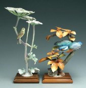 Two Doughty bird figurines: ki