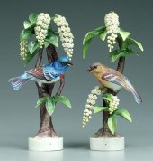 Two Doughty bird figurines: ma