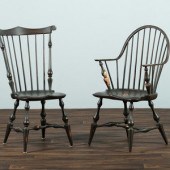 Two D.R. Dimes  Black Painted
