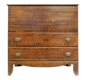 TWO-DRAWER BLANKET CHEST, 19TH