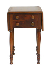 TWO DRAWER STAND, AMERICAN, C.