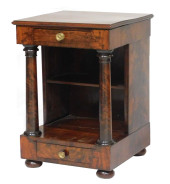 TWO DRAWER WASH STAND, MID-19T