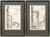 Two drawings, follower of Guar