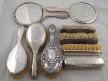 Two dressing table mirrors each