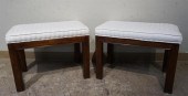 TWO DREXEL HERITAGE MAHOGANY U