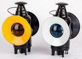 TWO DRISSEL RAILROAD SWITCH LA
