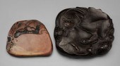 Two Duan Inkstones Chinese, la