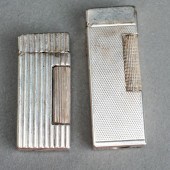 TWO DUNHILL LIGHTERS, ROLLALIT