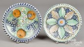 TWO DUTCH BLUE DASH DELFT PLAT