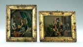Two Dutch School paintings: do