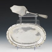TWO DUTCH SILVER TABLE ARTICLE