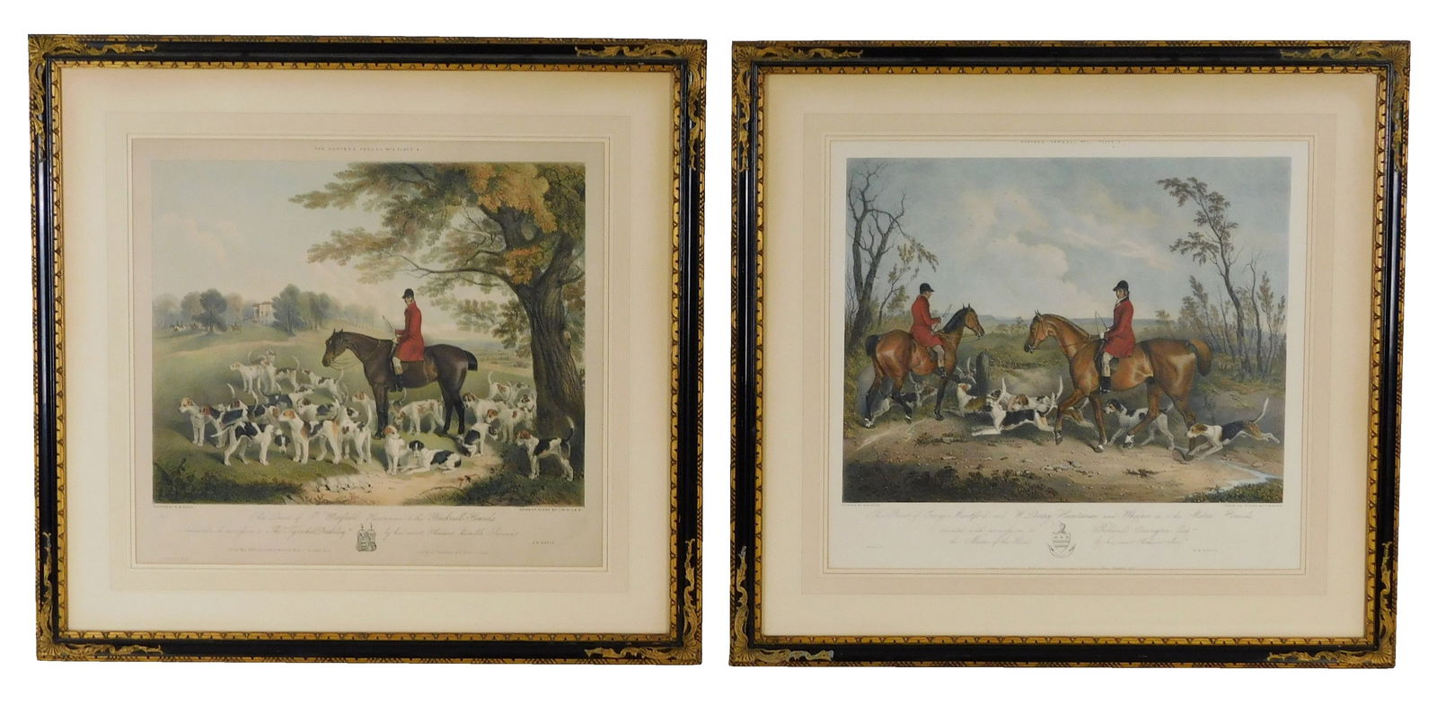 TWO EARLY 19TH C. HORSE AND