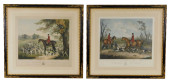 TWO EARLY 19TH C. HORSE AND HO