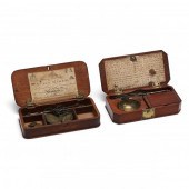 TWO EARLY 19TH CENTURY CASED E