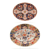 TWO EARLY 19TH CENTURY IMARI P