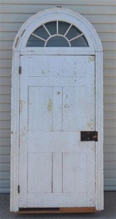 TWO EARLY 19TH CENTURY PANELED