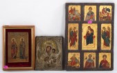 TWO EARLY 20TH C. GREEK ICONS