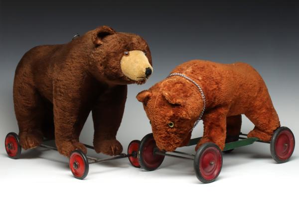 TWO EARLY 20TH CENTURY BEAR ON