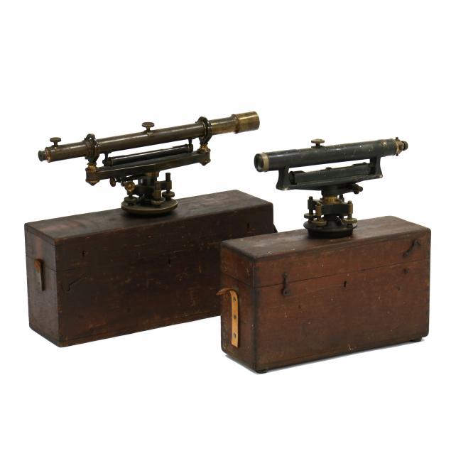 TWO EARLY 20TH CENTURY SURVEYOR'S