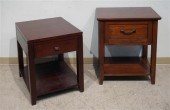 TWO EARLY AMERICAN STYLE CHERR
