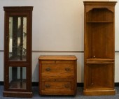 TWO EARLY AMERICAN STYLE MAPLE