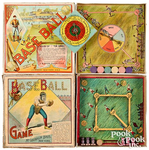TWO EARLY BASE BALL GAMES, EARLY