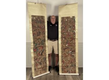 Two early Chinese temple art
