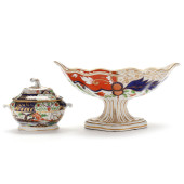 TWO EARLY COALPORT PORCELAINS<