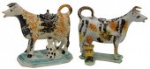 TWO EARLY ENGLISH STAFFORDSHIR