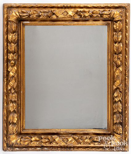 TWO EARLY GILTWOOD FRAMESTwo