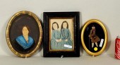 TWO EARLY HAND COLORED PHOTOS