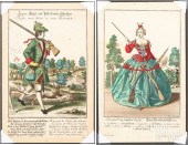 TWO EARLY HUNTING ENGRAVINGSTw