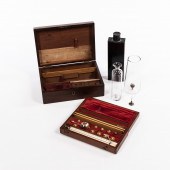 TWO EARLY MAHOGANY-CASED INSTR