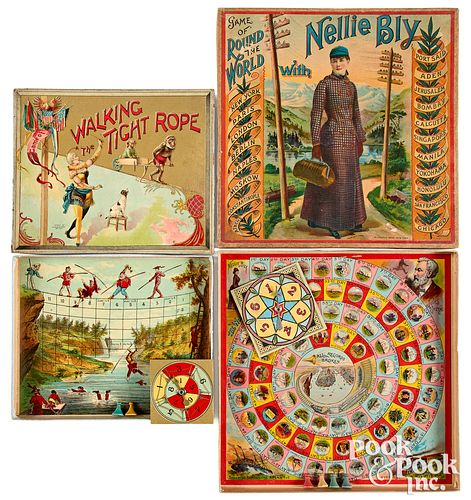 TWO EARLY MCLOUGHLIN BROS GAMES,