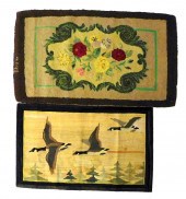TWO EARLY-MID 20TH C. HOOKED R