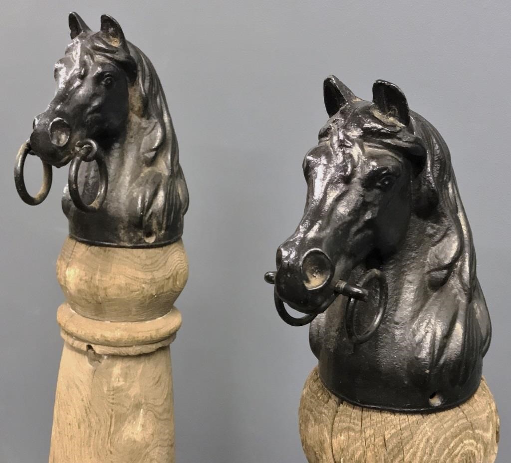 Two early Philadelphia hitching