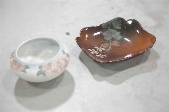 TWO EARLY PIECES OF ROOKWOOD