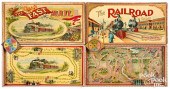 TWO EARLY RAILROAD BOARD GAMES