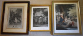 TWO EARLY STIPPLE ENGRAVINGS &