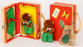 TWO EAST GERMAN MINIATURE TEDD