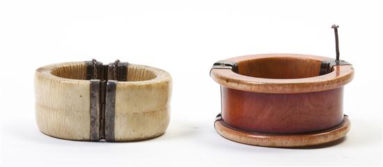 Two East Indian Ivory Bangles