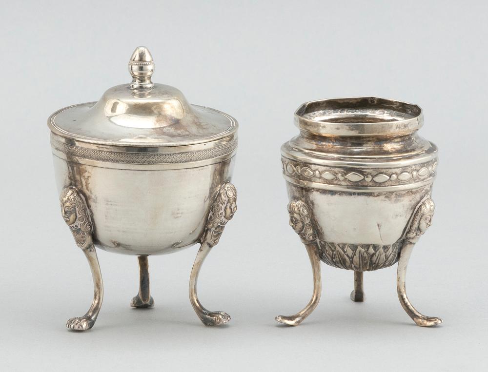 TWO EASTERN EUROPEAN SILVER VESSELS