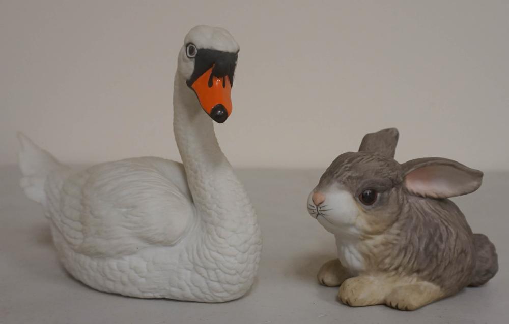 TWO EDWARD MARSHALL BOEHM PORCELAIN