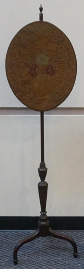 TWO EDWARDIAN CARVED MAHOGANY