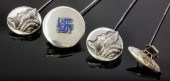 Two Edwardian silver ''Merry W