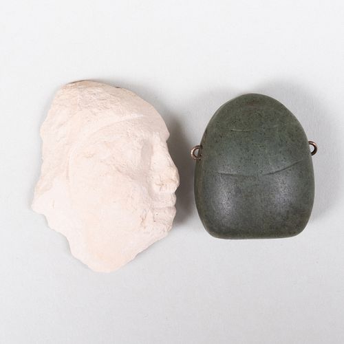 TWO EGYPTIAN ARTIFACTSComprising: A