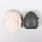 TWO EGYPTIAN ARTIFACTSComprisi